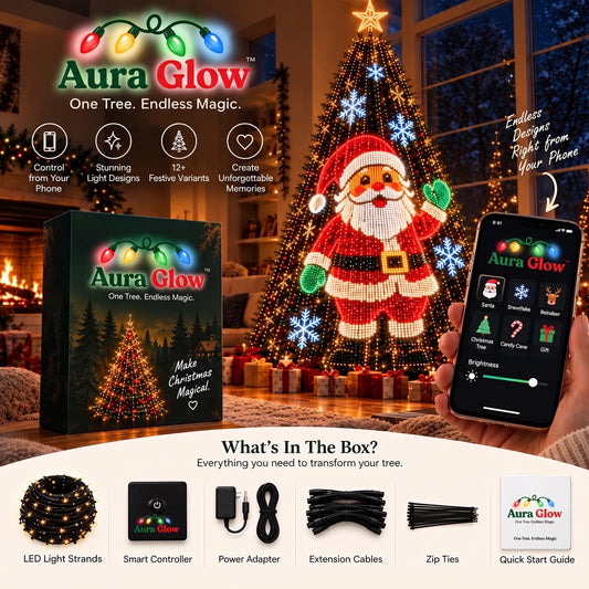 AuraGlow Smart Tree Lights